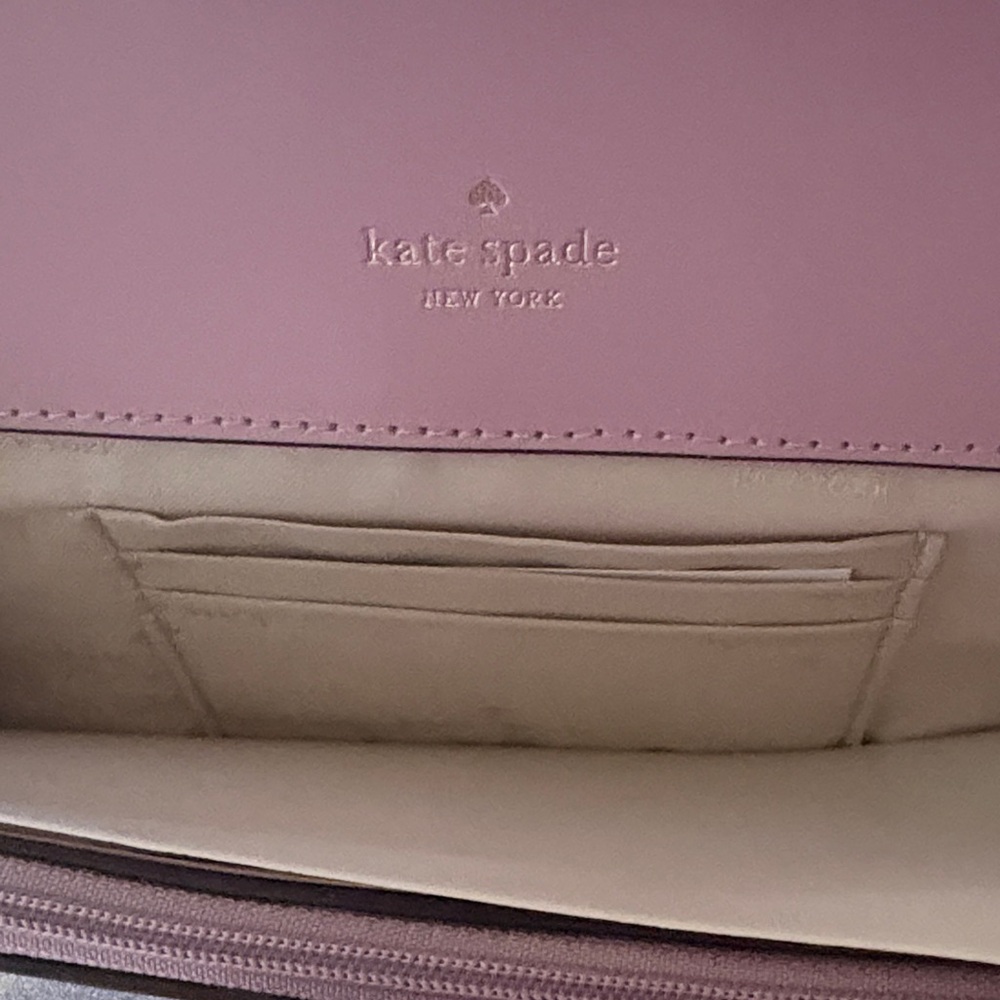 Kate Spade New York Kenzie Wristlet Wallet Quartz Pink IOB - Picture 8 of 8